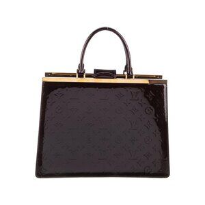 Pre-owned Louis Vuitton Vernis Deesse GM Amarante